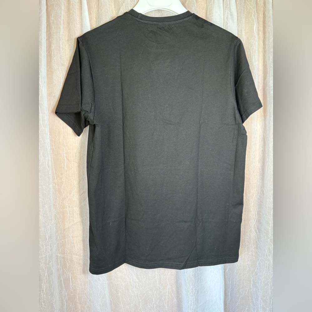 Family=Love Unisex “FOSTER LOVE” Pull On T-Shirt-Size: M-Color: Black/White - Picture 2 of 11